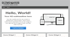 Desktop Screenshot of gizmohub.net